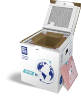 Example of an Embalisso Vype box